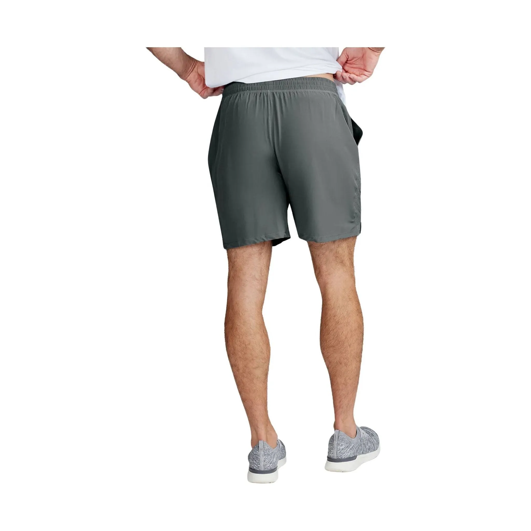 Tasc Men's Recess 7 Inch 2 In 1 Short - Dark Alloy