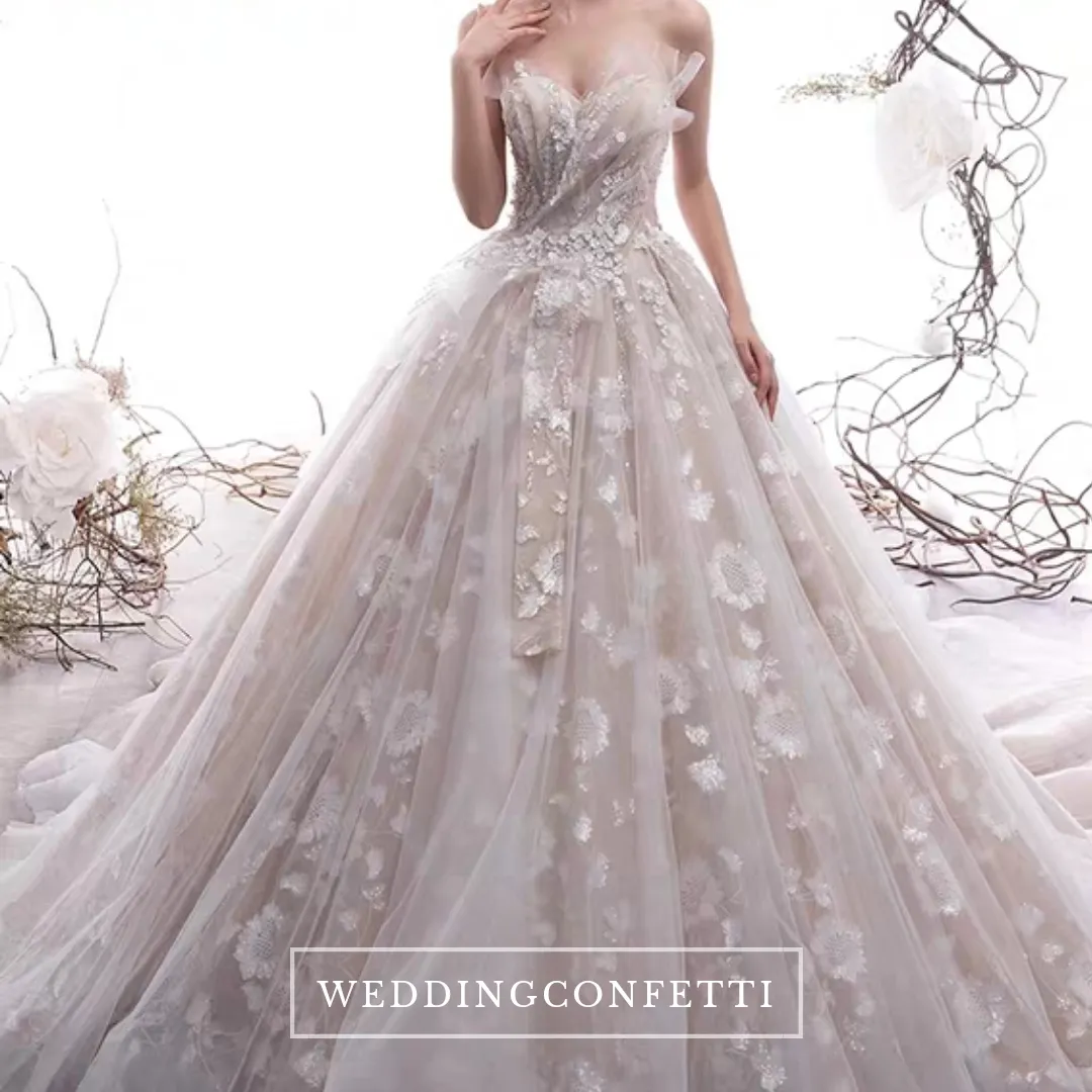 The Anastasia Wedding Bridal Tube Gown