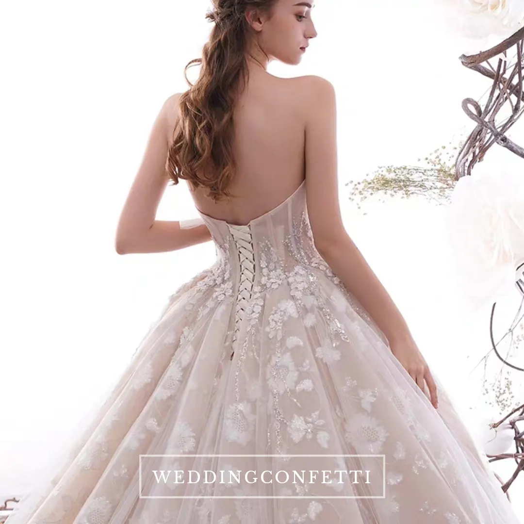 The Anastasia Wedding Bridal Tube Gown