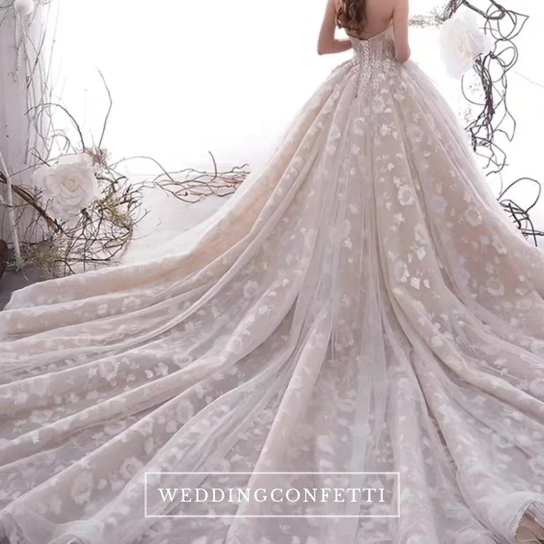 The Anastasia Wedding Bridal Tube Gown