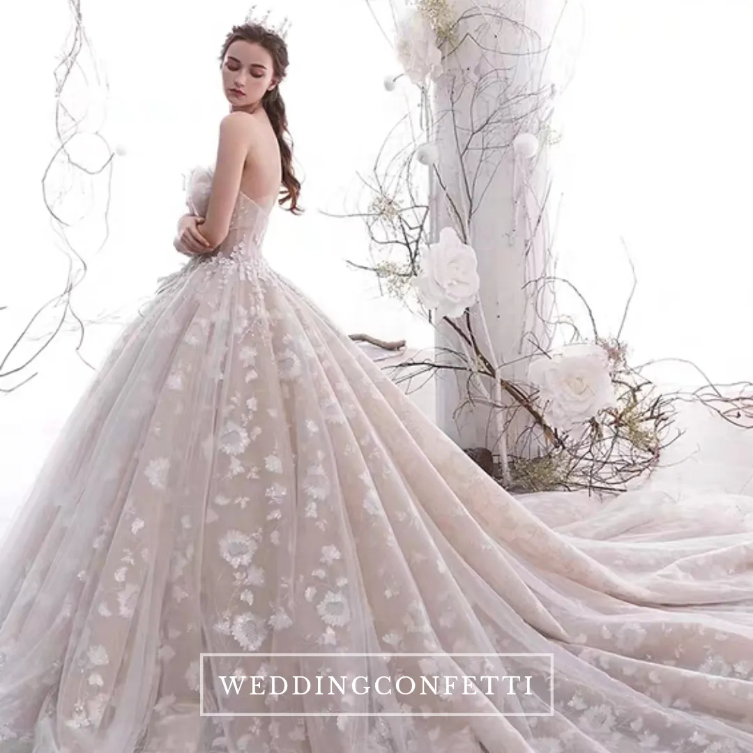 The Anastasia Wedding Bridal Tube Gown