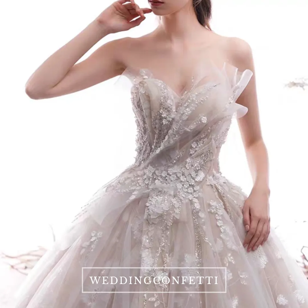 The Anastasia Wedding Bridal Tube Gown