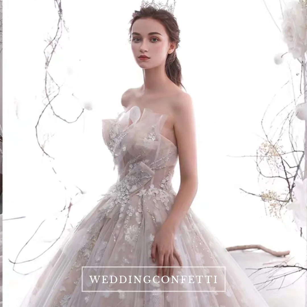 The Anastasia Wedding Bridal Tube Gown