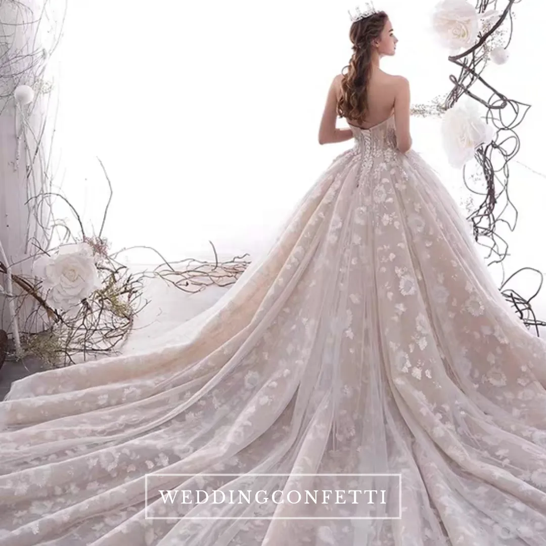 The Anastasia Wedding Bridal Tube Gown