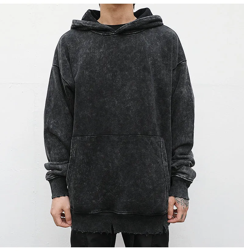 The "Distressed" Loose Hoodie