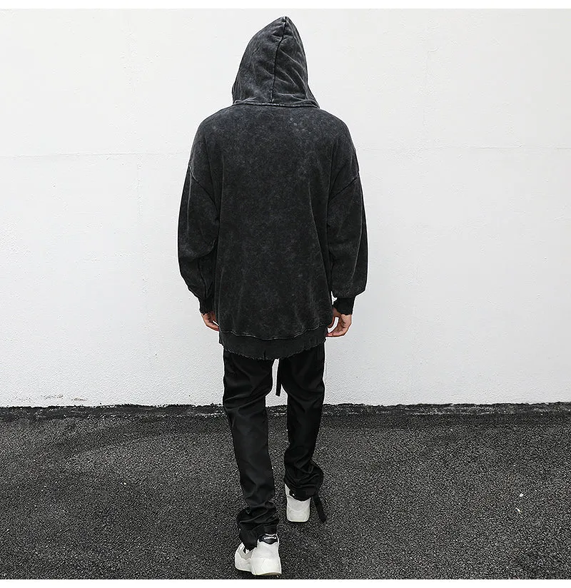 The "Distressed" Loose Hoodie