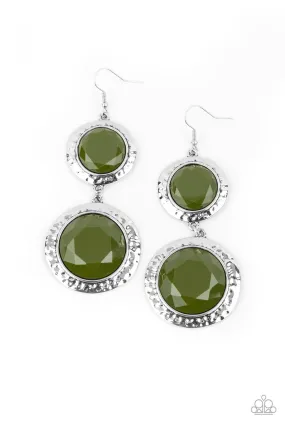 Thrift Shop Stop Green-Earrings