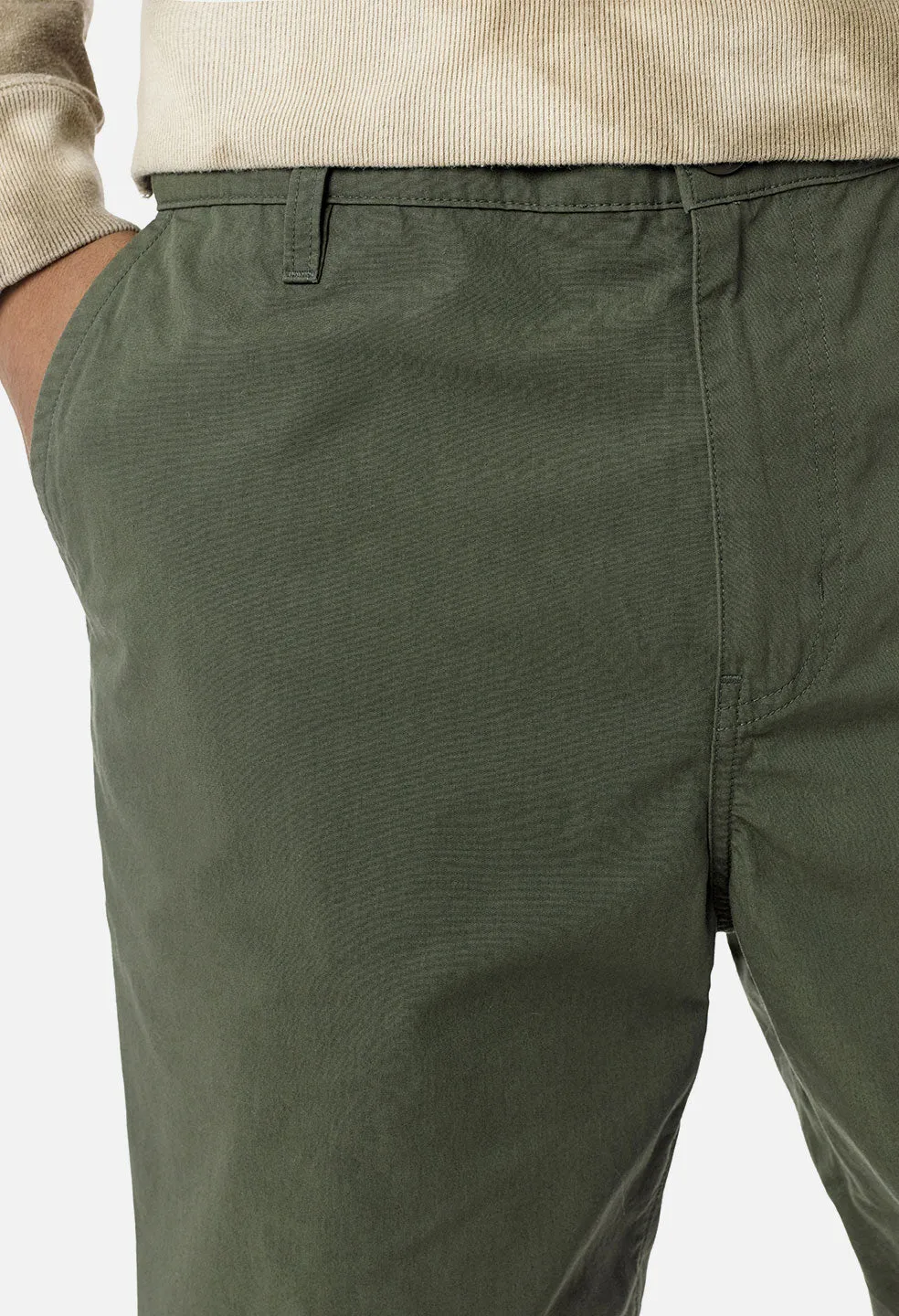 Trenton Straight Fit Trouser / Olive