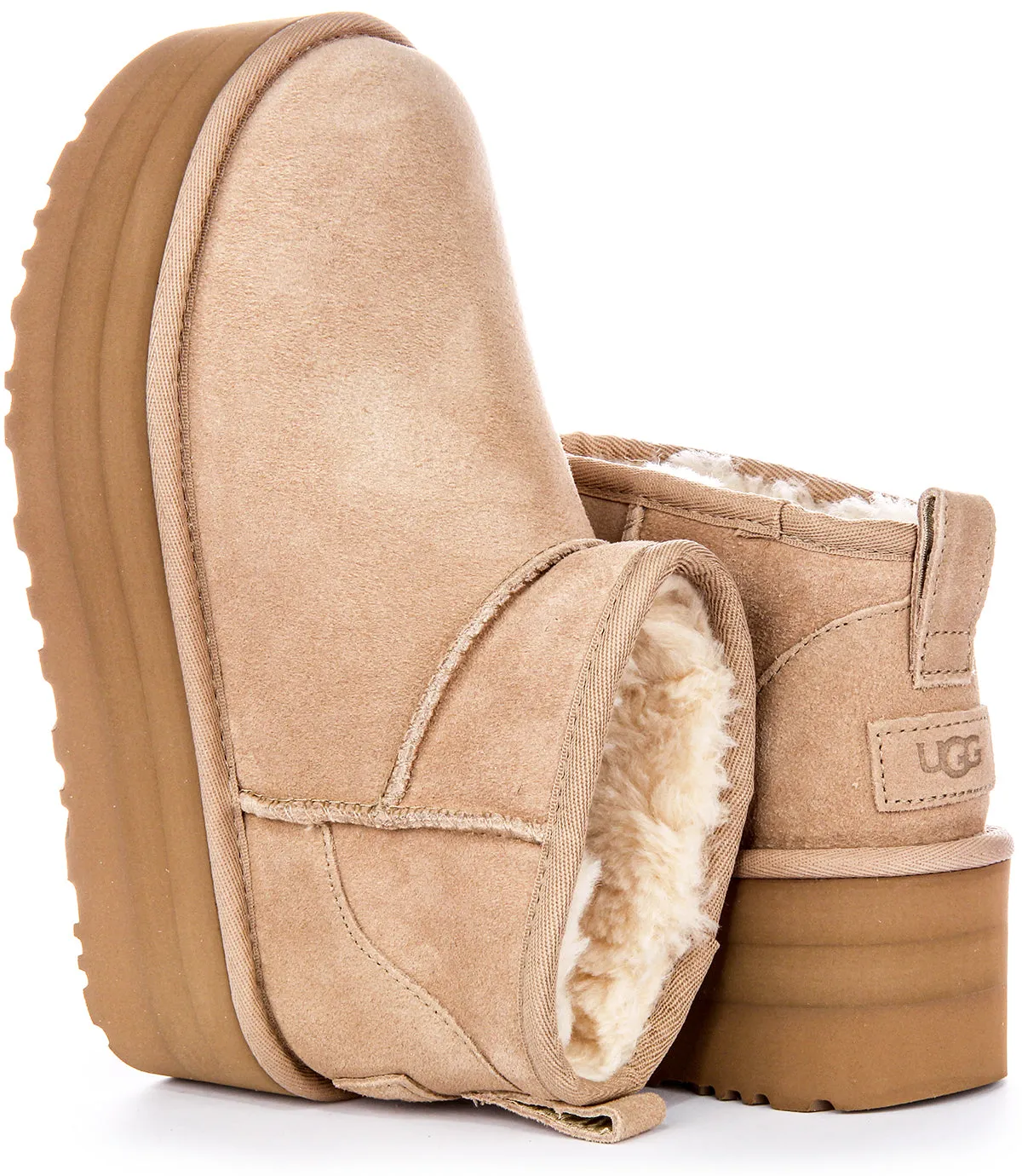 Ugg Australia Clas Ultra Mini In Sand For Women