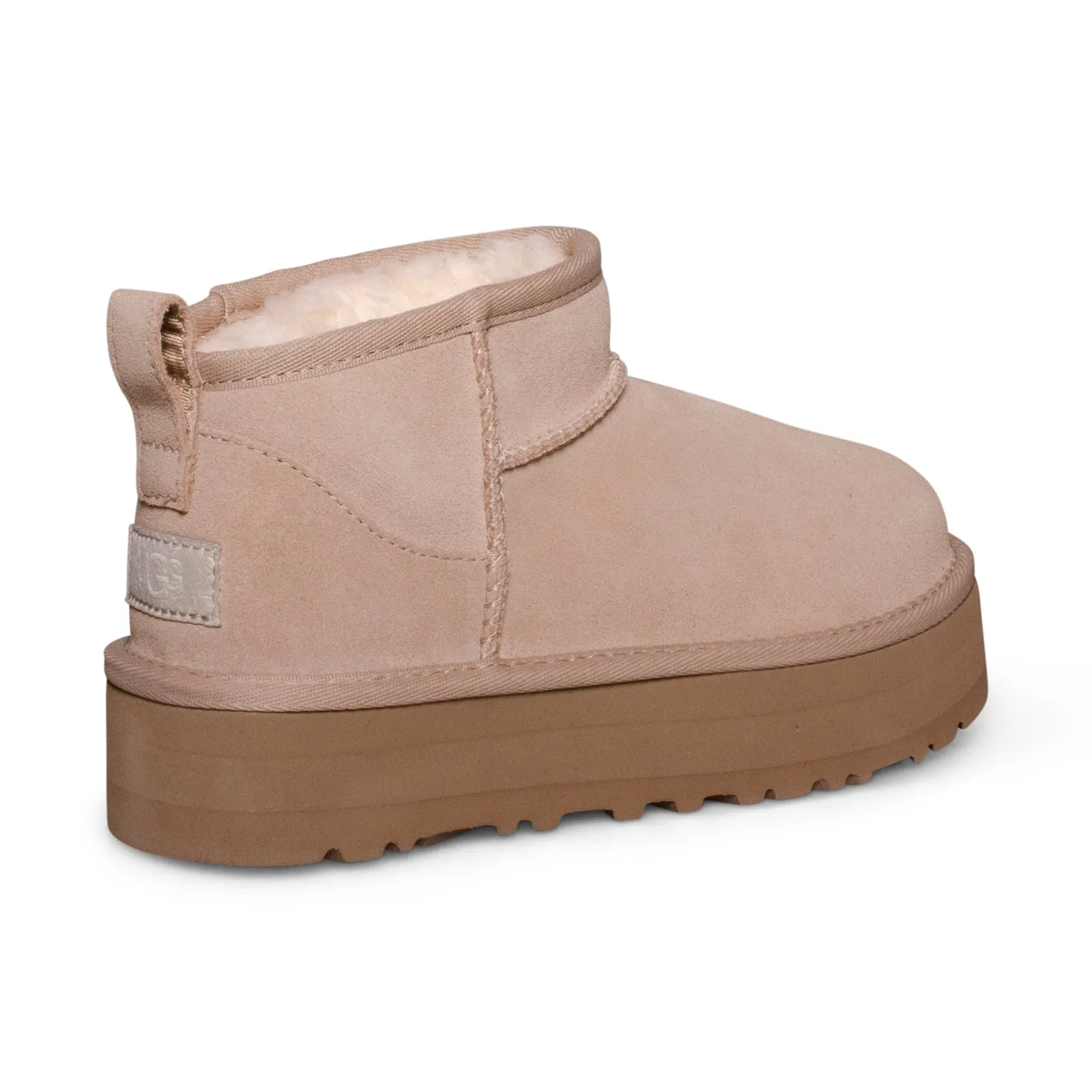 UGG Classic Ultra Mini Platform Sand Boots - Youth