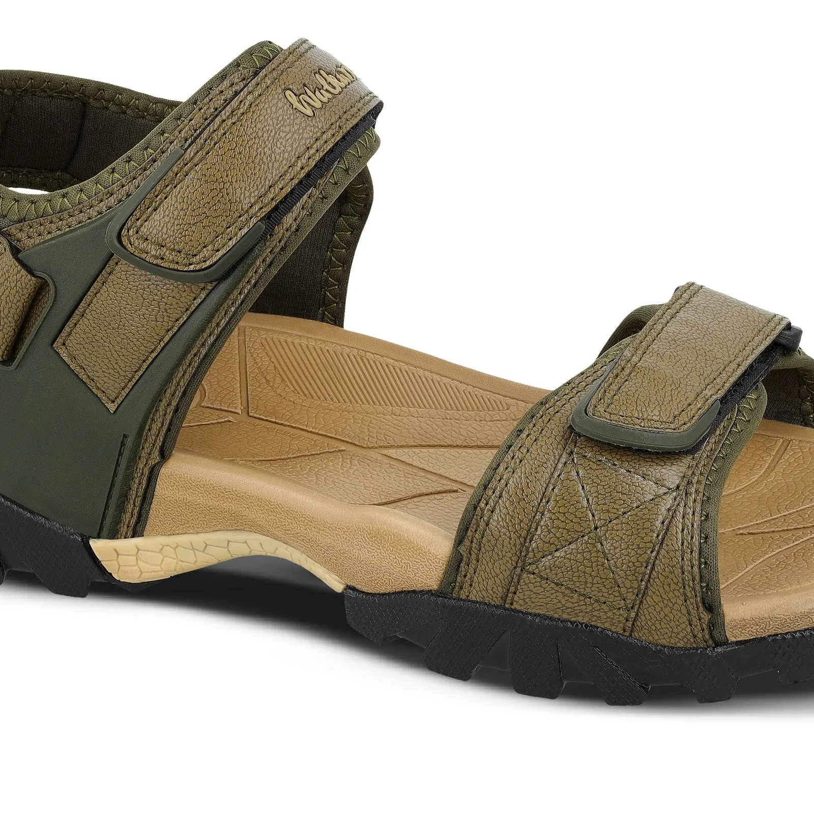 Walkaroo Men Sandals  - WC4421 Olive