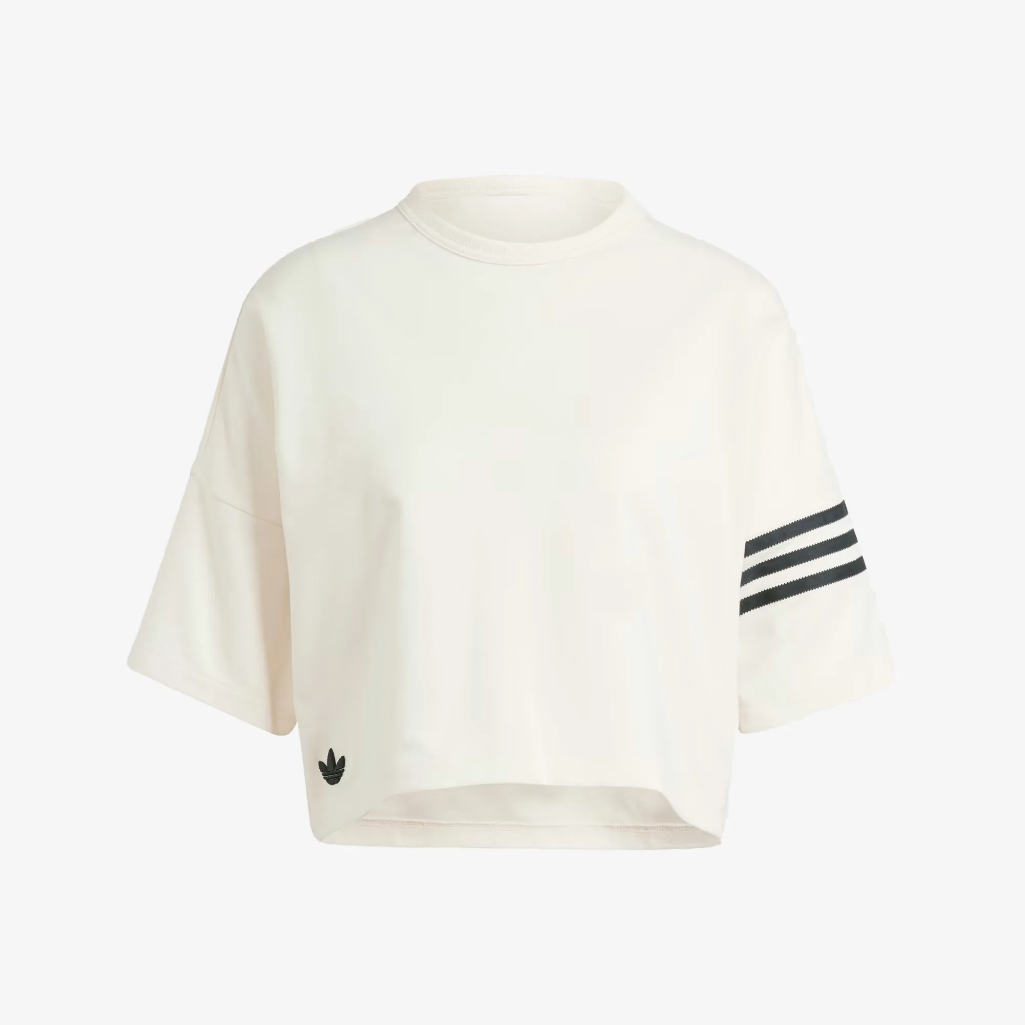 WMN'S ADICOLOR NEUCLASSICS TEE 'WONDER WHITE/BLACK'